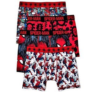 NWT! BOYS (2)4 PAKS SPIDER MAN/THE AVENGERS 6S